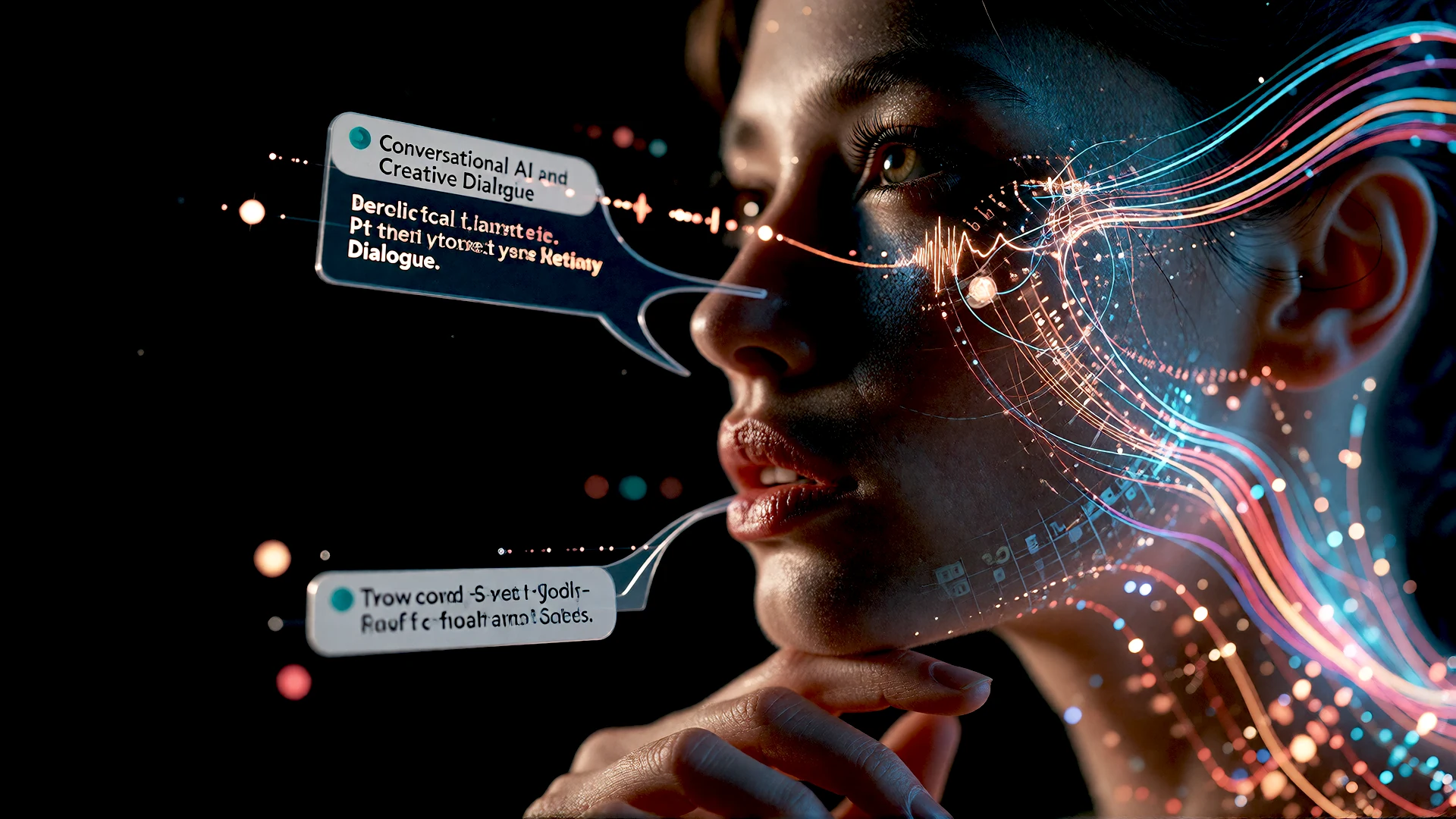 A creative scene in a developing series.